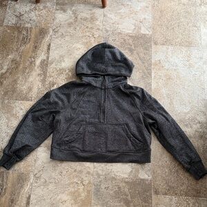 Like New Lululemon Black Sparkly Scuba Hoodie | M/L